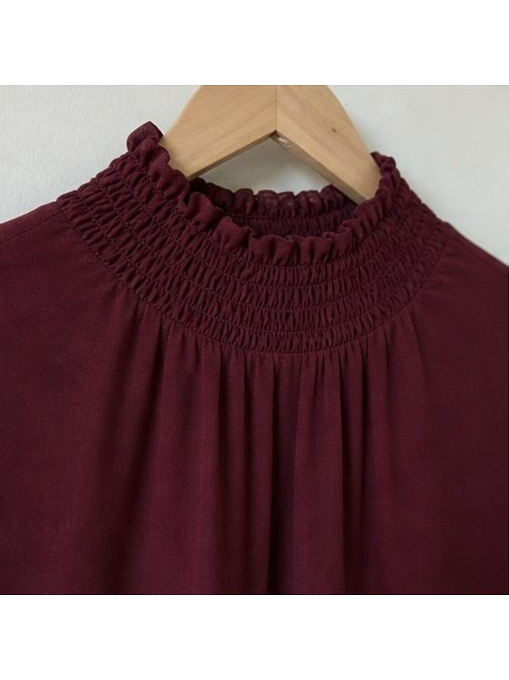 Black Ruffle Blouse - Picture 4 of 6